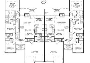 Floor Plans for Multi Family Homes Davis Rustic Duplex Plan 055d 0866 House Plans and More