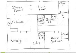 Floor Plans for My Home My Dream House Stock Illustration Image Of Planning