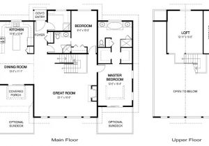 Floor Plans for Open Concept Homes Open Concept Cabin Floor Plans Homes Floor Plans