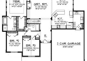 Floor Plans for Open Concept Homes Open Concept Floor Plan for Ranch with Spacious Interior