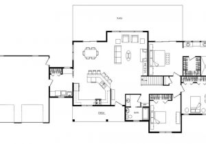 Floor Plans for Open Concept Homes Ranch Open Floor Plan Design Open Concept Ranch Floor