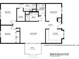 Floor Plans for Patio Homes Brookhaven Patio Home Floor Plans