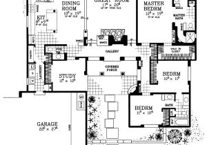 Floor Plans for Patio Homes Patio House Plans Smalltowndjs Com