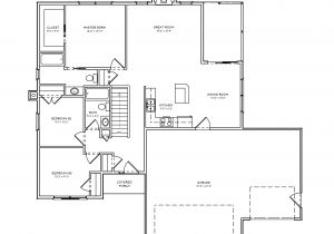 Floor Plans for Ranch Homes with Basement Beautiful 3 Bedroom House Plans with Basement 7 Small