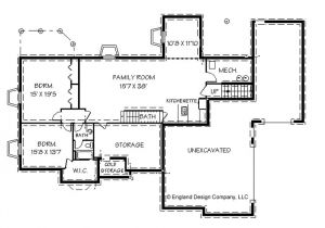 Floor Plans for Ranch Homes with Basement Ranch Style House Plans with Basements Cottage House Plans