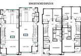 Floor Plans for Semi Detached Houses Duplex for Small Lot Joy Studio Design Gallery Best Design