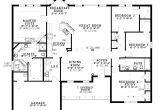 Floor Plans for Single Level Homes One Level Home Plans Smalltowndjs Com