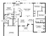 Floor Plans for Single Level Homes One Level Home Plans Smalltowndjs Com