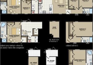 Floor Plans for Single Wide Mobile Homes 4 Bedroom 2 Bath Single Wide Mobile Home Floor Plans