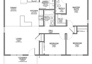Floor Plans for Small Houses with 3 Bedrooms Small Three Bedroom House Plans Smalltowndjs Com