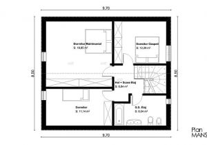 Floor Plans for Square Meter Homes House Plans with attic Under 120 Square Meters Houz Buzz