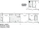 Floor Plans for Trailer Homes 3 Bedroom 2 Bath Single Wide Mobile Home Floor Plans