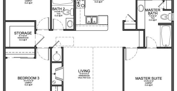 Floor Plans for Two Bedroom Homes Floor Plans for Small Bedroom Homes and Two Interalle Com