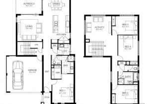 Floor Plans for Two Bedroom Homes House Plans 4 Bedroom 2 Story Home Plans for Entertaining