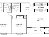 Floor Plans for Two Bedroom Homes Small 2 Bedroom House Plans 1000 Sq Ft Small 2 Bedroom