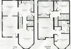 Floor Plans for Two Story Houses Beautiful 4 Bedroom 2 Storey House Plans New Home Plans