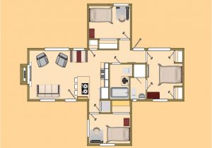 Floor Plans for Very Small Homes Small House Floor Plan Very Small House Plans Cozy Home