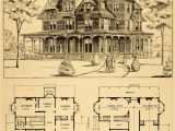 Floor Plans for Victorian Style Homes 1879 Print Victorian House Architectural Design Floor