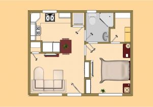 Floor Plans for00 Sq Ft Home Small House Plan Under 500 Sq Ft Good for the Quot Guest