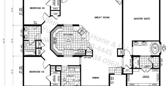 Floor Plans Of Mobile Homes Triple Wide Manufactured Home Floor Plans Lock You