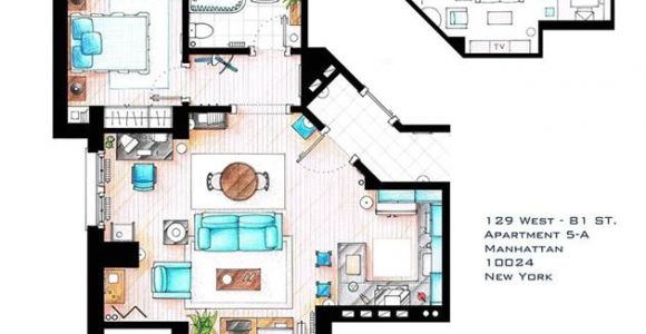 Floor Plans Of Tv Homes Famous Television Show Home Floor Plans Hiconsumption