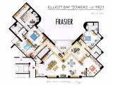 Floor Plans Of Tv Homes Floor Plans Of Homes From Famous Tv Shows