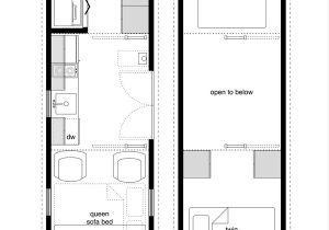 Floor Plans Tiny Homes Tiny House Floor Plans with Lower Level Beds Tiny House
