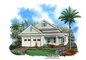 Florida Beach Home Plans Florida House Plan Coastal House Plan Waterfront House