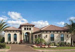 Florida Custom Home Plans Sienna 1220 Mediterranean Exterior Tampa by Arthur