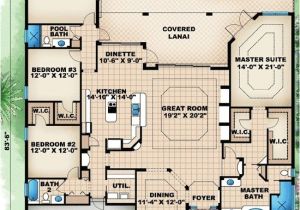 Florida Home Design Plans Plan 66283we Great Family Home Plan 3 Car Garage