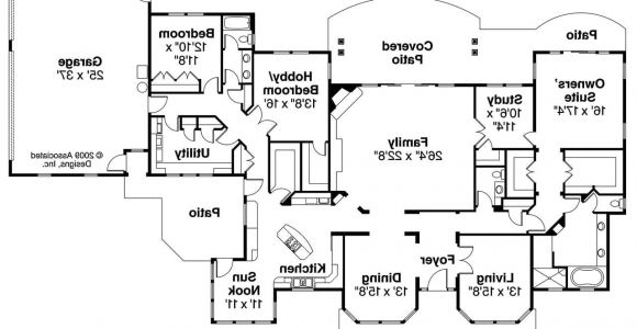 Florida Home Designs Floor Plans Florida House Plans Cloverdale 30 682 associated Designs