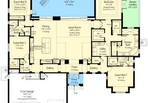 Florida Home Plans with Lanai Energy Smart House Plan with Rear Lanai 33147zr