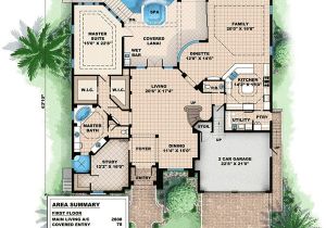 Florida Home Plans with Lanai Loft Plus Lanai Equals Fun 66258we 1st Floor Master