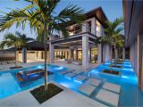 Florida Home Plans with Pool Custom Dream Home In Florida with Elegant Swimming Pool
