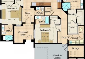 Florida Homes Floor Plans Santa Barbara Style at Talis Park In Naples David Critzer