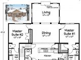 Florida House Plans with 2 Master Suites Two Master Suites Ranch Plans Pinterest