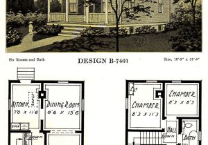 Folk Victorian Home Plans 1918 Simple Two Story Folk Victorian Front Gable C L