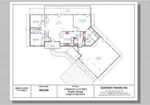 Fort Meade Housing Floor Plans Meade Goertzen Homes