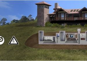 Fortified Homes Plans Bomb Shelter Underground and Survival Shelters Hardened