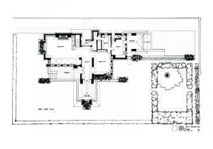 Frank Lloyd Wright Home and Studio Floor Plan Frank Lloyd Wright Home and Studio Floor Plan