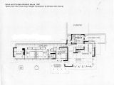 Frank Lloyd Wright Home Plans David and Christine Weisblat House Plan 1951 Frank