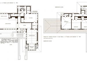 Frank Lloyd Wright Home Plans Frank Lloyd Wright Robie House Floor Plans Oak Building
