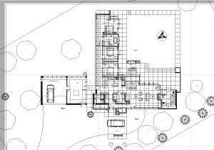 Frank Lloyd Wright Style Home Plans Frank Lloyd Wright Plans Usonian House Building Plans