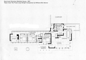 Frank Lloyd Wright Style Home Plans Frank Lloyd Wright Style House Plans Floor Plans