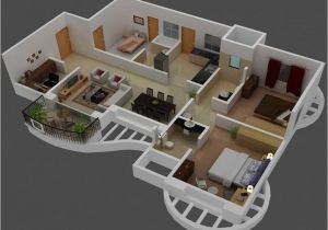 Free 3d Home Plans 3d Small House Plans Trends with 3 Bedroom Houseplan