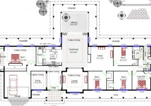 Free Australian House Designs and Floor Plans Acreage House Design Homestead Colonial Large 4 Bedroom