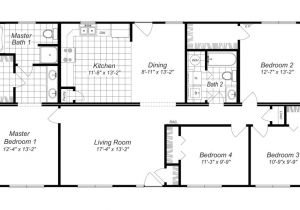 Free Building Plans for Homes Cheap 4 Bedroom House Plans Homes Floor Plans