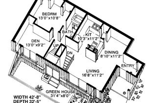 Free Earth Sheltered Home Plans Contemporary Earth Sheltered S House Plan 19863 House