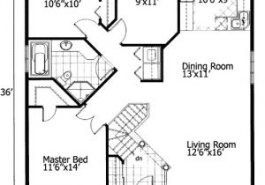 Free Floor Plans for Homes Barrier Free Small House Plan 90209pd 1st Floor Master