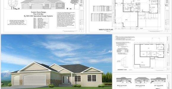 Free Home Plans Download Download This Weeks Free House Plan H194 1668 Sq Ft 3 Bdm